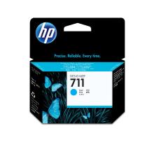 Cartucho original HP 711 cian