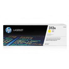 Tóner original HP 312A amarillo