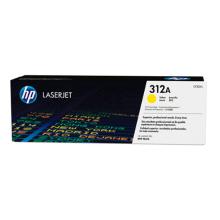 Tóner original HP 312A amarillo