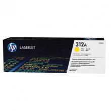 Tóner original HP 312A amarillo
