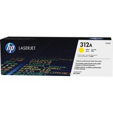 Tóner original HP 312A amarillo