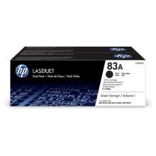 PACK 2 TONER ORIGINAL HP Nº 83A NEGRO