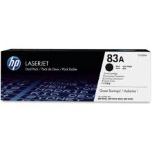 PACK 2 TONER ORIGINAL HP Nº 83A NEGRO