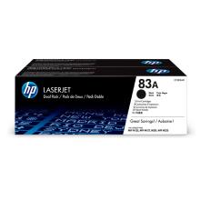 PACK 2 TONER ORIGINAL HP Nº 83A NEGRO