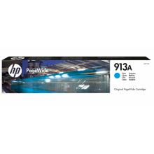 Cartucho original HP 913A cian