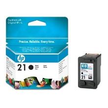 Cartucho original HP 21 negro