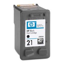 Cartucho original HP 21 negro