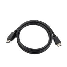 Cable Gembird DisplayPort macho a HDMI macho 1.8m negro