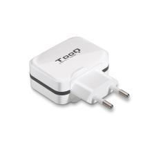 Cargador USB TooQ 2xUSB 5V 3.4A blanco