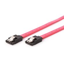 Cable datos sata clip metálicos 0.5m Gembird