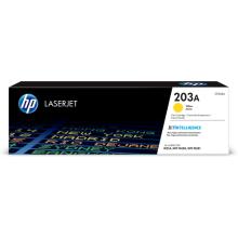 Tóner original HP 203A amarillo