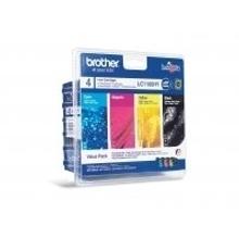 PACK 4 CARTUCHOS ORIG BROTHER LC-1100HY