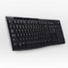 Teclado inalámbrico Logitech K270 USB negro