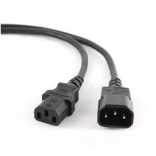 Cable de alimentación Gembird C13 a C14 1.8m negro