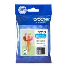 Cartucho original Brother LC-3213C cian