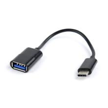 Adaptador OTG Gembird USB 2.0 tipo C macho a USB hembra