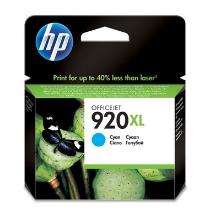 Cartucho original HP 920XL cian