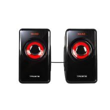 Altavoces 2.0 Mars Gaming MS1 10W RMS rojo negro