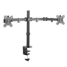 Soporte de mesa TooQ DB1232TN-B 13" a 32" 2 pantallas con brazo