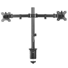 Soporte de mesa TooQ DB1232TN-B 13" a 32" 2 pantallas con brazo