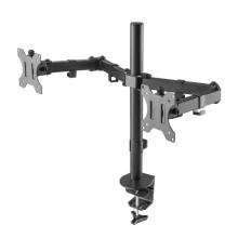Soporte de mesa TooQ DB1232TN-B 13" a 32" 2 pantallas con brazo