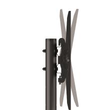 Soporte de suelo con ruedas TooQ FS1470M-B 37" a 70" negro