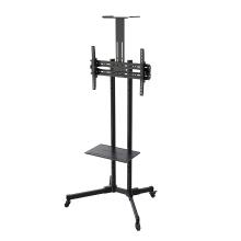 Soporte de suelo con ruedas TooQ FS1470M-B 37" a 70" negro