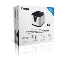 Docking Station HDD Tooq TQDS-802BW USB 3.0 blanco