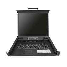 CONSOLA RACKMOUNT 19" 1U 8 PORT  VGA USB PS/2