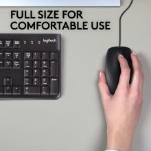 Ratón Logitech B110 Silent USB Negro