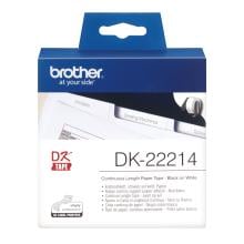 CINTA ORIG BROTHER CONTINUA DK-22214 BLANCA 12MM