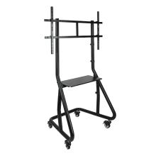 SOPORTE DE SUELO TOOQ FS20200M-B 60" A 105" NEGRO