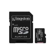 Memoria microSD Kingston 256GB Canvas Select Plus con adaptador