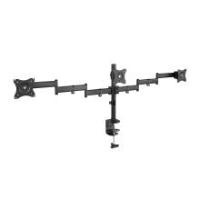 SOPORTE MESA TOOQ DB1327TN-B 3 MONIT. 13" A 27"