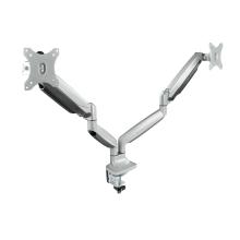 SOPORTE MESA TOOQ DB3132TNR-S 13" A 32" 2 BRAZOS