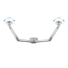 SOPORTE MESA TOOQ DB3132TNR-S 13" A 32" 2 BRAZOS
