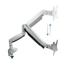 Soporte de mesa TooQ DB3032TNR-S 13" a 32" con brazo plata