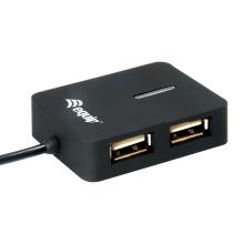 Hub USB Equip Life 4 puertos USB 2.0 negro