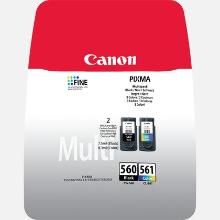 PACK DE 2 CARTUCHOS ORIG CANON PG-560 + CL-561