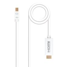 Cable NanoCable Mini DisplayPort macho a HDMI macho 2m