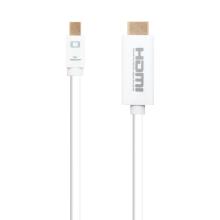 Cable NanoCable Mini DisplayPort macho a HDMI macho 2m