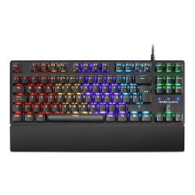 Teclado mecánico TKL Mars Gaming MKXTKL Switch Rojo, Negro