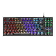 Teclado mecánico TKL Mars Gaming MKXTKL Switch Rojo, Negro
