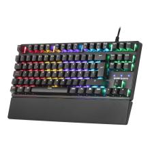 Teclado mecánico TKL Mars Gaming MKXTKL Switch Rojo, Negro