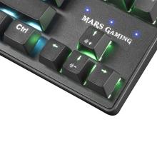 Teclado mecánico TKL Mars Gaming MKXTKL Switch Rojo, Negro
