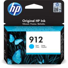 Cartucho original HP 912 cian