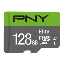 Memoria microSD PNY Elite 128GB C10 + adaptador