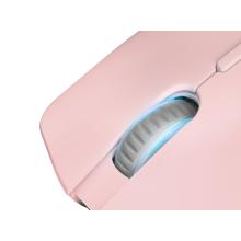 Ratón Mars Gaming MMax diseño Hive Pink 12.400 DPI