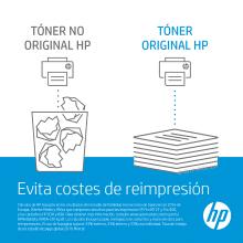 Tóner original HP 415A amarillo