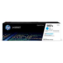 Tóner original HP 207X cian